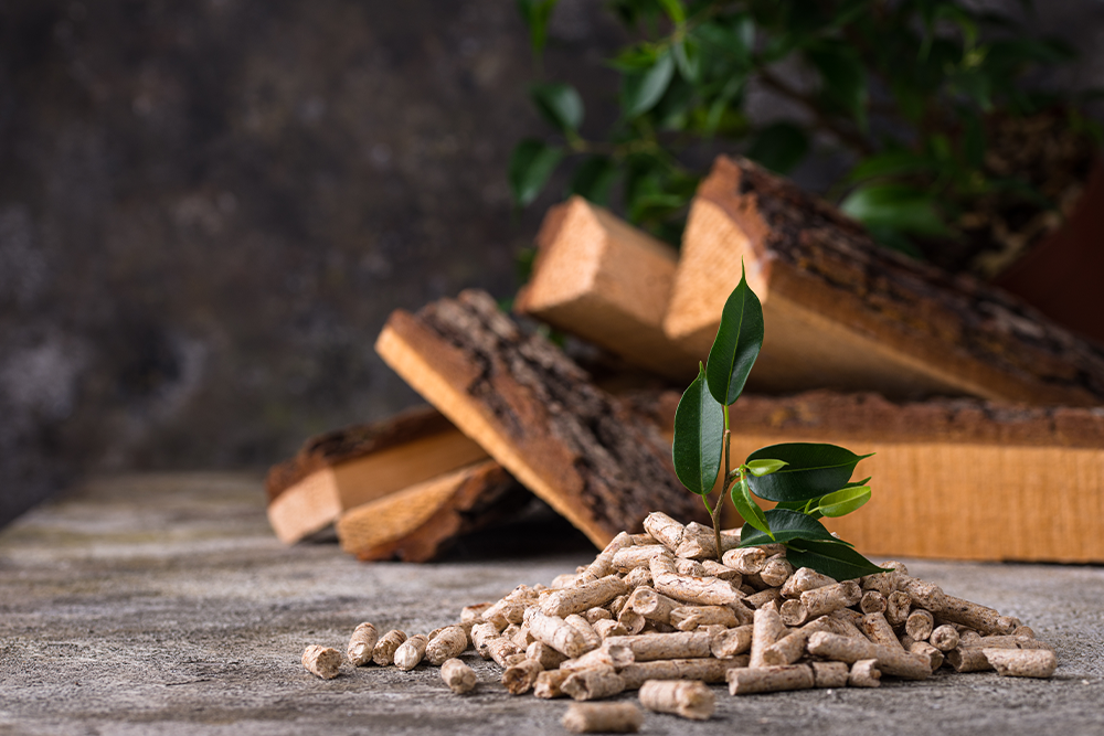 centralele pe peleți